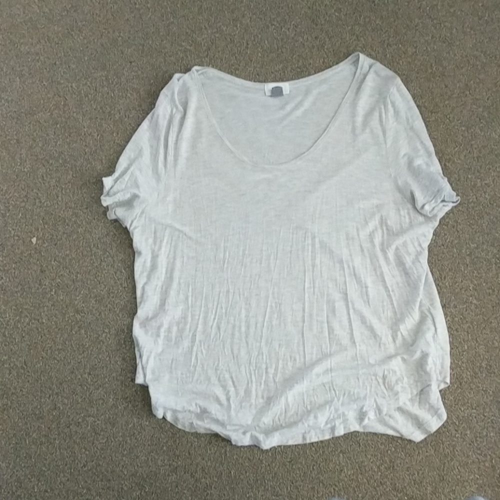 Heather Grey Tee